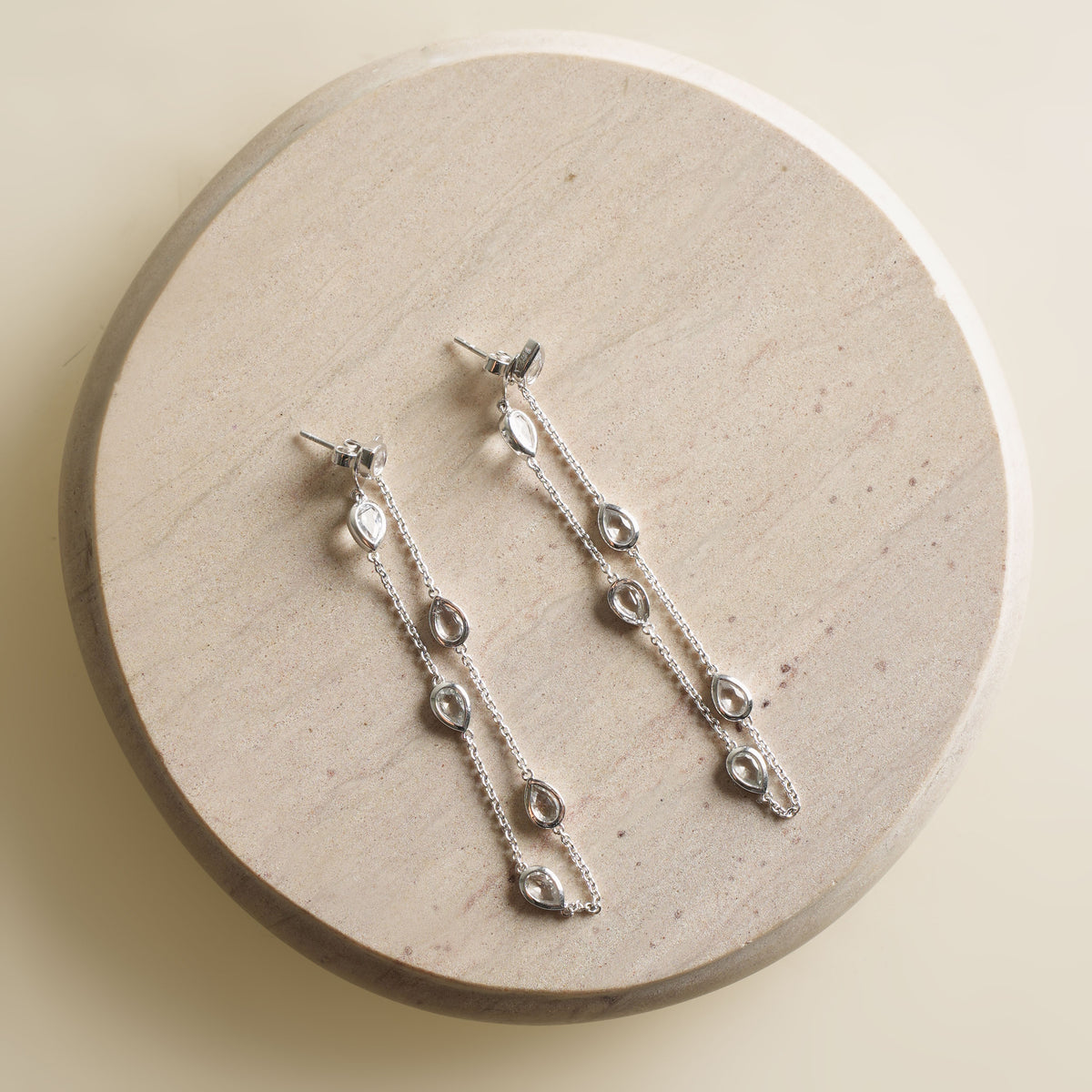 Juno Chain Stud Earrings