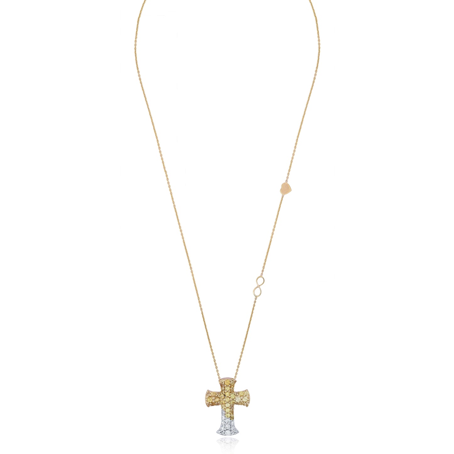 Cross Diamond Necklace