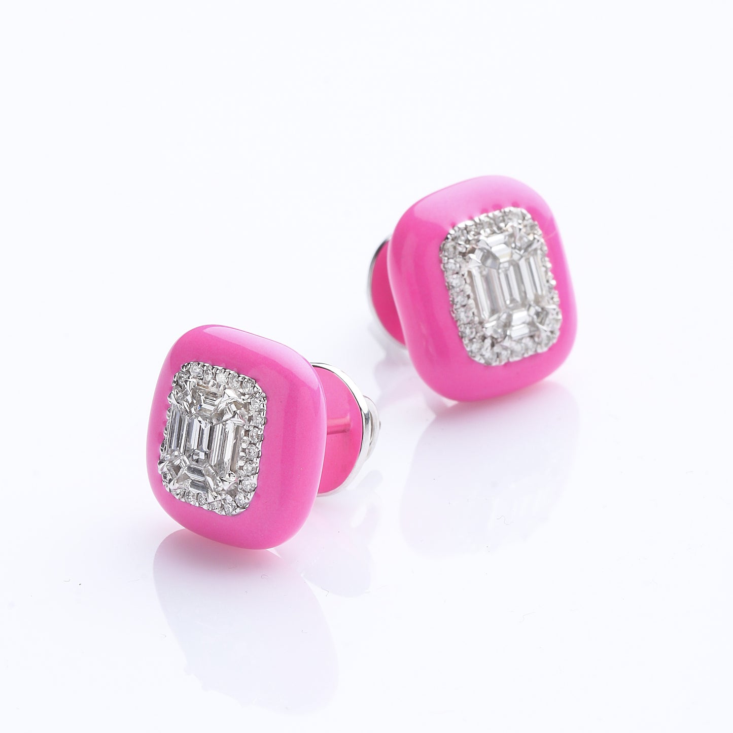 Açai Diamond Studs