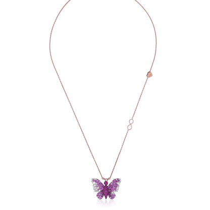 Butterfly Diamond Necklace