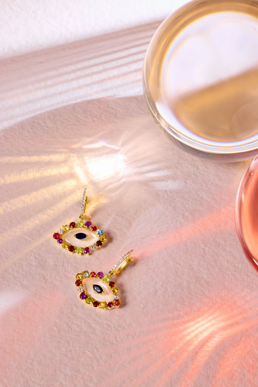Iris Earrings