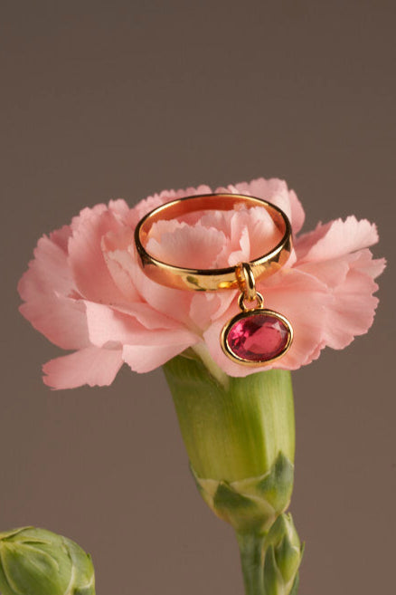 Venus Charm Stacker Ring